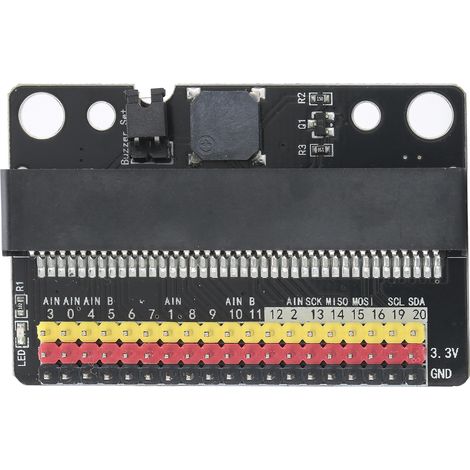 Carte d'Extension pour Micro Bit Adaptateur GPIO pour IOBIT Fournitures Éducatives de Programmation (1/4)