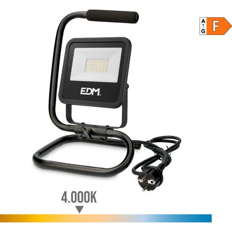 edm Proiettore LED 30 W Nero IP65 Esterno (1/2)