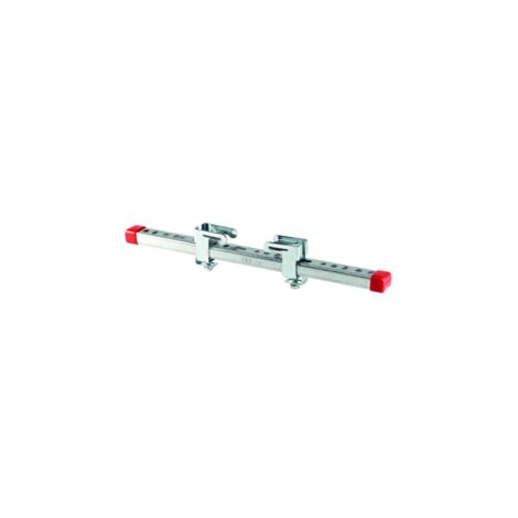 Rail pour poutre IPN 400 mm – Fixation rapide sans perçage – Acier galvanisé – Charge lourde – Multi-usages – Bizline