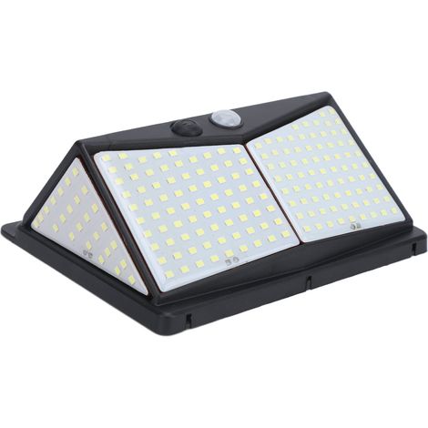 Wasserdichte Solar-LED-Wandleuchte für den Außenbereich mit 3 Modi und Bewegungsmelder für Gärten, Garagen und Höfe. (1/5)