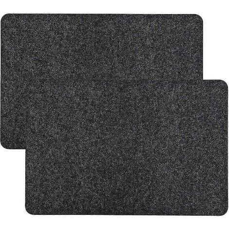 Tapis résistant à la chaleur pour friteuse à air, lot de 2 avec fonction de glissement