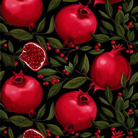 Tela decorativa para exteriores Oxford - Motivo frutal  DX6443 (1/5)