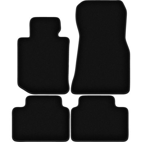 Tapis de sol BASIC en velours noir pour : BMW Série 4 G26 Gran Coupé (2021-2022) (1/5)