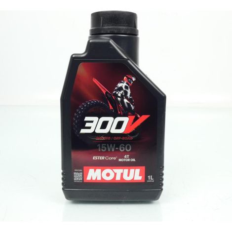 Lubrifiant huile Motul 300V Off Road Racing 15W60 1L Motul pour (1/2)