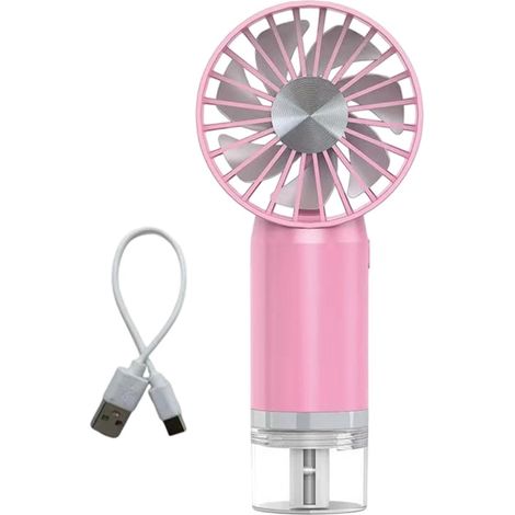 Ventilateur de brume électrique rechargeable à faible bruit appareil d'été (1/5)