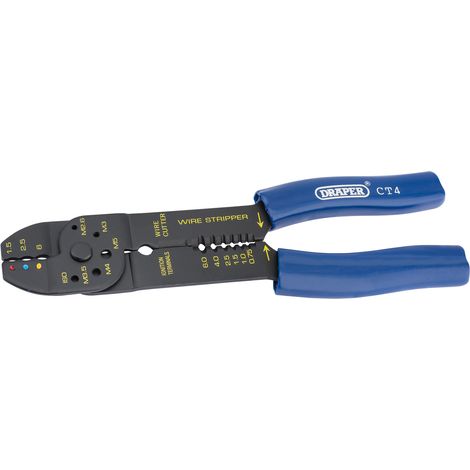 Automatic Terminal Crimping Pliers Draper 13657 for Efficient Electrical Connections (1/5)