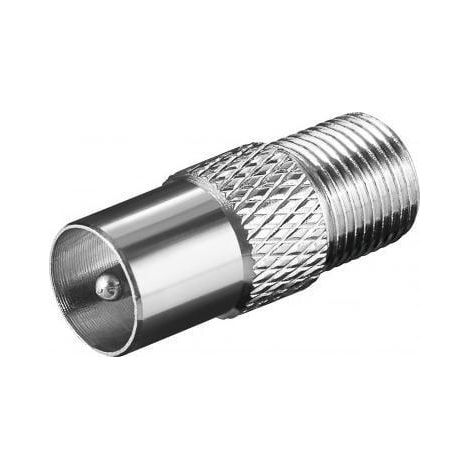 Adapter goobay 4040849113956 Satellitenkabel F-Stecker Koaxial