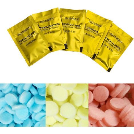 Convient pour le désodorisant d'ambiance solide à clip Bluethy (lot de 10) (1/2)