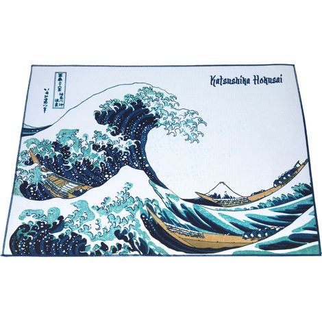 Platzset FÜR das Tischset Hokusai Katsushika Die große Welle in Kanagawa ZUHAUSE (1/2)