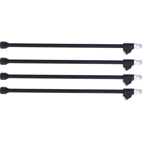 mandrins de gonflage de pneus de 35,5 cm (14 pouces) avec filetage FNPT 1/4" et embout droit, à double tête, pour compresseurs de camions et camping-cars. (1/5)