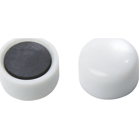 eurokraft basic, Plot magnétique rond en plastique, Ø 10 mm,