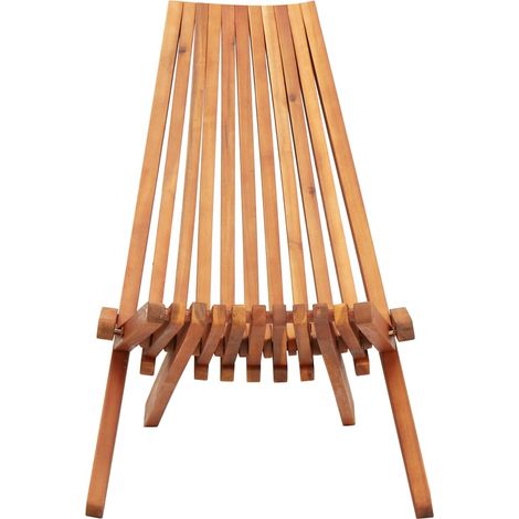 Maison Exclusive - Garten-Liegestuhl Klappbar Massivholz Akazie