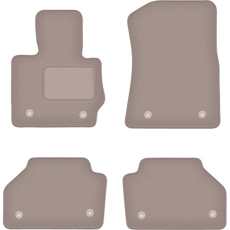 Tapis de sol en velours beige pour : BMW X3 F25 SUV (2010-2017) (1/5)