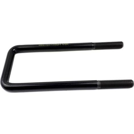Novia en U para resorte de hojas Volvo F FL N 10 12 16 7  1590942 20442790, M20x102x285mm (1/5)