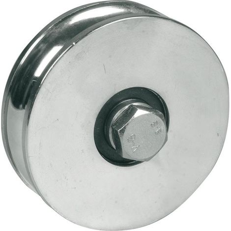 RUOTA GOLA TONDA 1 CUSCINO ZNC mm. 140