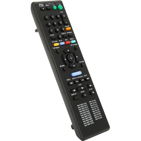 Multifunktionale ABS-DVD-Player-Fernbedienung, leicht zugänglich, kompatibel mit RMT BDP S185, RMT B102A und BDP S470 (1/5)