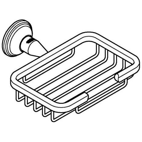 GROHE 40659001 Ablagekorb Essentials Authentic 406591 klein chrom (1/4)
