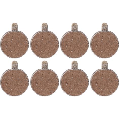 4 Paires de Plaquettes de Frein à Disque Universelles pour Scooter Électrique 10 Pouces, en Métal à Base de Cuivre (1/5)