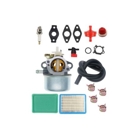 Carburateur 497586 499059 pour tondeuse Briggs & Stratton – Réf. 498170 799869 792253, remplacement économique (1/5)