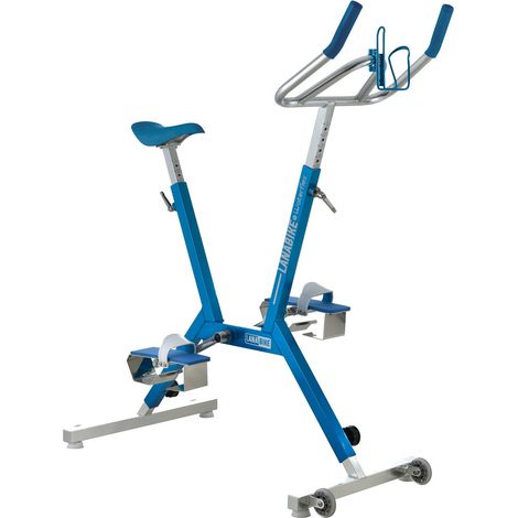 Aquabike Lana Bike Bleu – Vélo de piscine en aluminium – Résistance hydraulique – Pédales Aqua Double Speed – Drainage rapide – Waterflex (1/5)