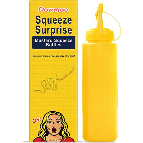 Flacon souple à wasabi - Gadget amusant et original pour se détendre, faire des blagues et surprendre ses amis - 1 pièce -- AUTLEAD (1/5)