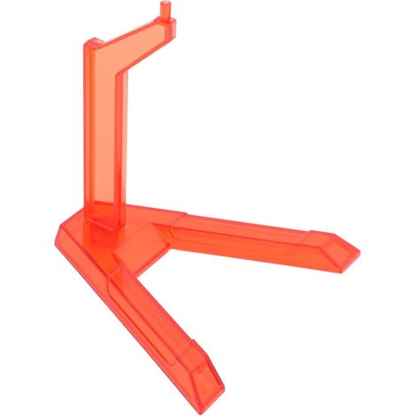 Lot de 10 supports de figurines d'action - En plastique flexible polyvalent - Pour SD BB HG à l'échelle 1:144 (rouge transparent) (1/5)