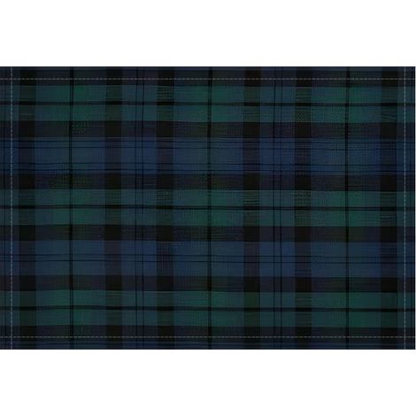 Sets de table de Noël Xiyin, décoration de restaurant à carreaux, fabricant de serviettes de Noël, nappes imprimées en polyester - 30 x 45 cm (lot de 4) - 18