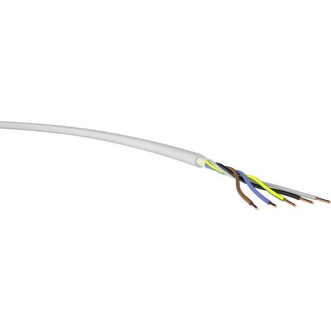 VER NYM-J 5x 1,5 Eca Ri100 Energieleitung NYM-J 5 x 1.50 mm² Grau 100 m