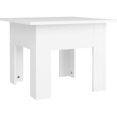 Maison Exclusive - Mesa de centro madera contrachapada blanco 55x (1/5)