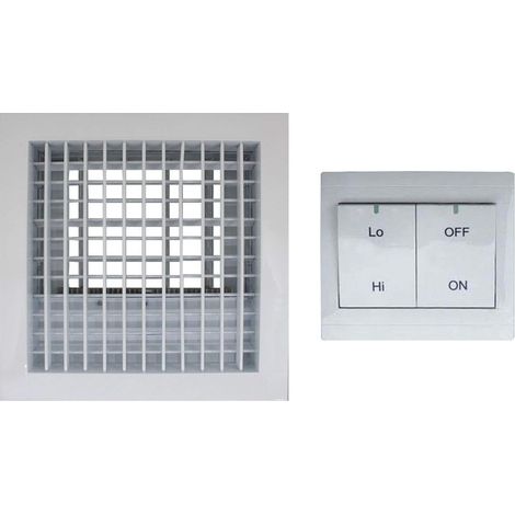 Ventilation grille aeration electrique registre ventilation motorisé 220v vmc climatisation air (1/5)