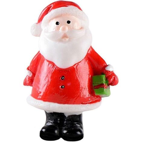 Figurine de Noël en forme de bonhomme, objet de décoration à faire soi-même, jouet pour maison de poupée, cadeau d'anniversaire-StyleE (1/5)