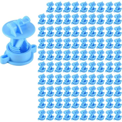 100 PièCes SéRies Isolateurs de de ClôTure éLectrique Impulsion Accessoires de ClôTure éLectronique Isolateur de Pôle Moyen (1/5)