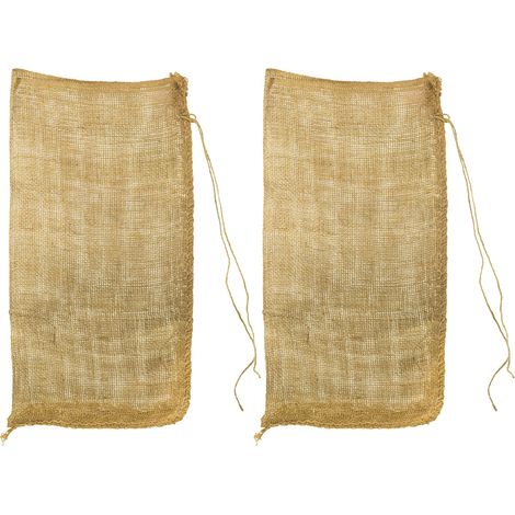 Jutesäcke 100 / 75 / 50 kg 230g/m² Kartoffelsack Sack Jutesack Lagersack Gemüse (1/4)
