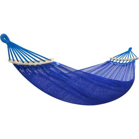 Grand Hamac en Filet avec Barres d'écartement, 220150 cm, Filet Hamac Respirant avec Kits de Sangles Arbres pour Utilisation en Extérieur/Intérieur, Jardin, Balcon, Cour, Terrasse