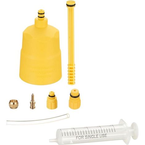 Kit per il cambio del liquido freni per biciclette, kit per il cambio del liquido freni per mountain bike, kit di riparazione freni per biciclette, kit di manutenzione freni, Noi (1/5)
