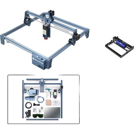 Machine de gravure laser, haute précision, compatibilité polyvalente, kit 1, prise EU, 5.5W (1/2)
