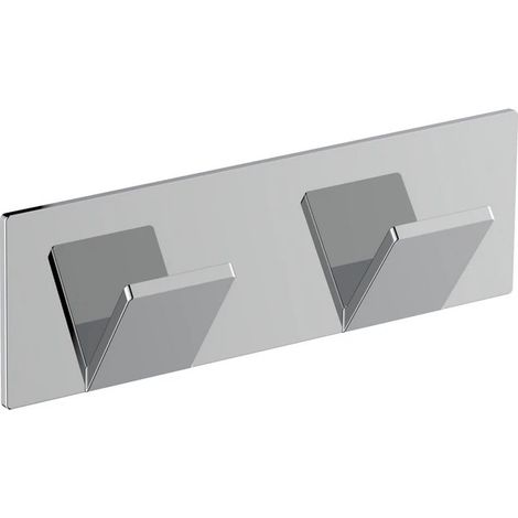 Porta abito doppio cromato – Serie City (1/2)