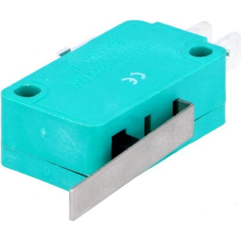 Microrruptor 10Amp Lengueta De 27mm Terminales 3 Faston 6,3mm