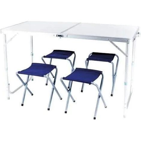 Cao 3156830070076 Klappbare Camping-Tisch Weiß