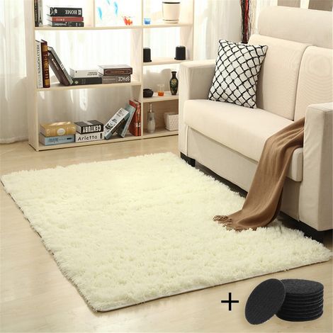Tapis Faux Fourrure - 60 x 120 cm - Pour Chambre À Coucher Canapé Salon - Intérieur - 1 Pièce (1/4)