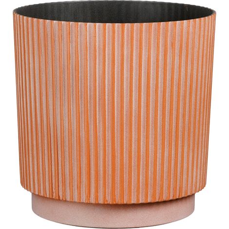 Mica Decorations Übertopf Ibarra Kunststoff terra Ø 25 cm
