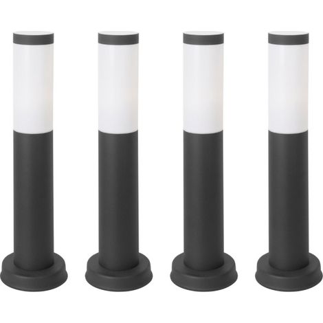 FORLIGHT Koral (4pcs) Balise de jardin extérieure étanche IP55. Acier inoxydable Urban Grey 23W. (1/5)