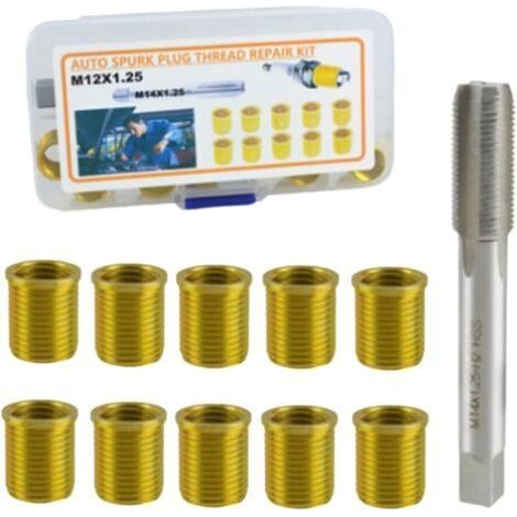 Kit de Réparation de Filetage Boule D'Allumage Kit de Réparation de Filetage Kit de de Filetage M12X 1.25 (1/5)