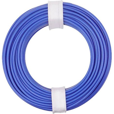 150-012 Fil de câblage 1 x 0.50 mm² bleu 10 m
