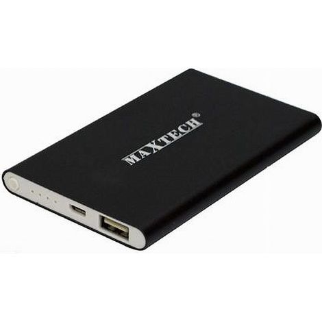 MaxTech - Power Bank Caricabatterie Portatile Usb 5000mah Per Smartphone Batteria Esterna Maxtech Pa-tm011 - (1/2)