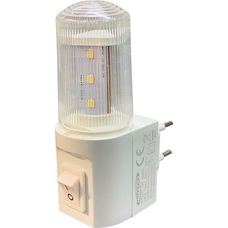 LAMPADA NOTTURNA A LED DA STANZA NON SCALDA LAMPADINA LUCE DA NOTTE 1W  BIANCA
