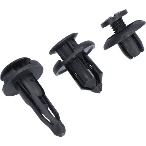 40 Pièces Fixations pour Panneaux de Porte Voiture - Kit Attaches Nylon Rivets Auto