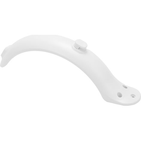 Garde-boue arrière pour trottinette électrique Xiaomi Mijia M365, avec crochet et vis, blanc. (1/5)