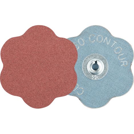 PFERD TOOLS COMBIDISC Korund Schleifblatt CD Ø 60mm A180 CONTOUR für Konturen 50 Stk (1/4)