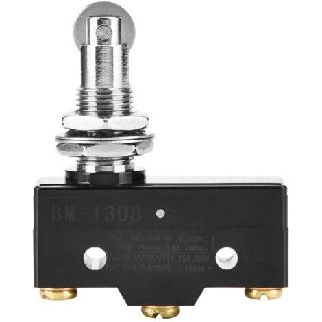 1pc Momentary Snap Action Micro Switch, Silver Contacts (BM-1308)